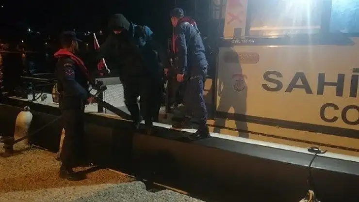 Marmaris'te 14 düzensiz göçmen yakalandı