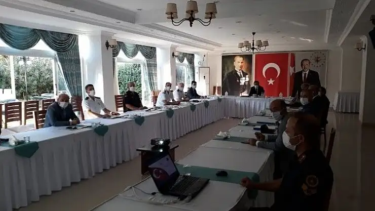 Marmaris'te asayiş toplantısı yapıldı