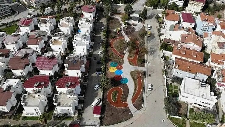 Marmaris Zübeyde Hanım Parkı yenilendi