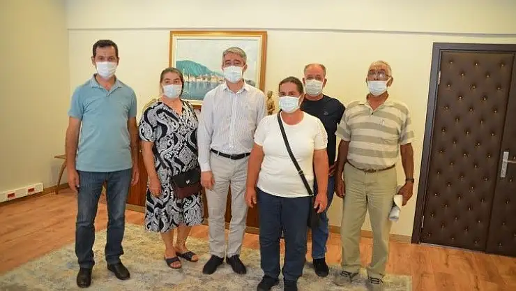 Marmarisli üreticiler, Başkan Oktay'la görüştü