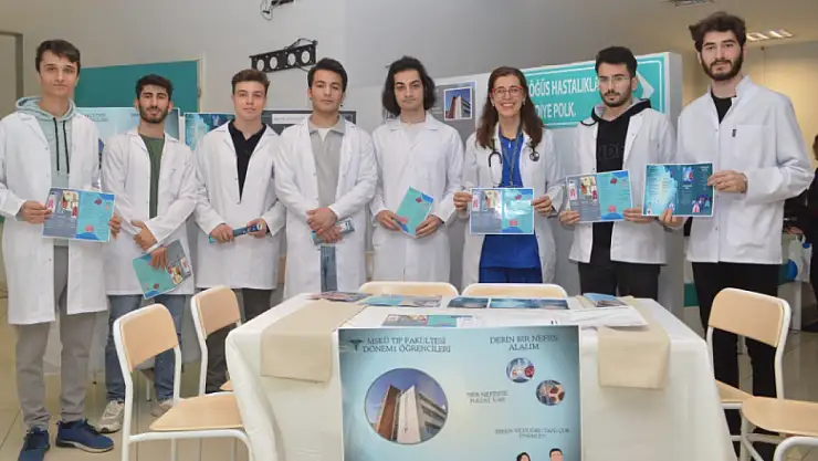 MEAH'ta hastalıklar ile ilgili stant kuruldu