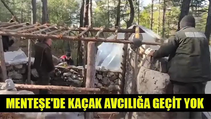 Menteşe'de kaçak avcılığa geçit yok
