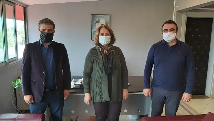 Mermertaş'tan SED Medya'ya ziyaret
