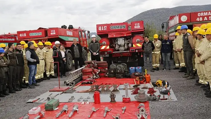 Orman İşletme Müdürlüğü'nde İşbaşı Eğitimi yapıldı