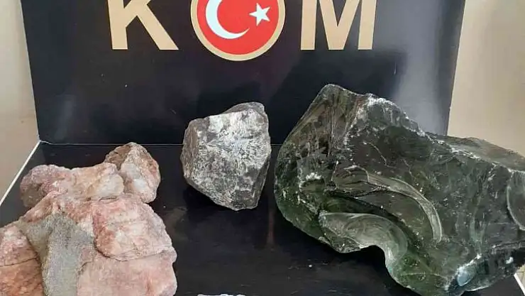 MİLAS'TA DİASPOR TAŞI ELE GEÇİRİLDİ
