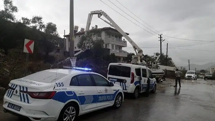 Milas'ta iş kazası: 1 yaralı