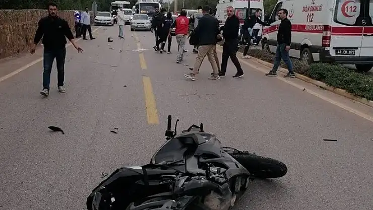 Motosikletin çarptığı yaya hayatını kaybetti