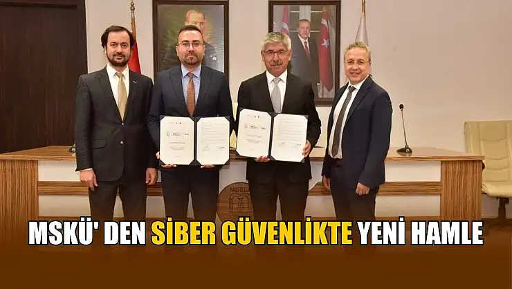 MSKÜ' den siber güvenlikte yeni hamle