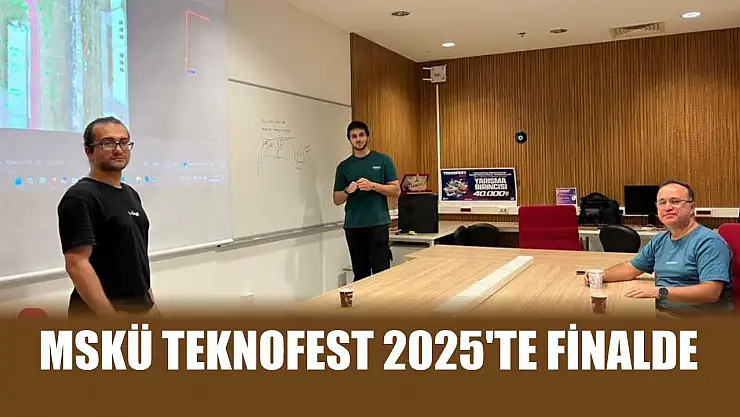 MSKÜ Teknofest 2025'te finalde