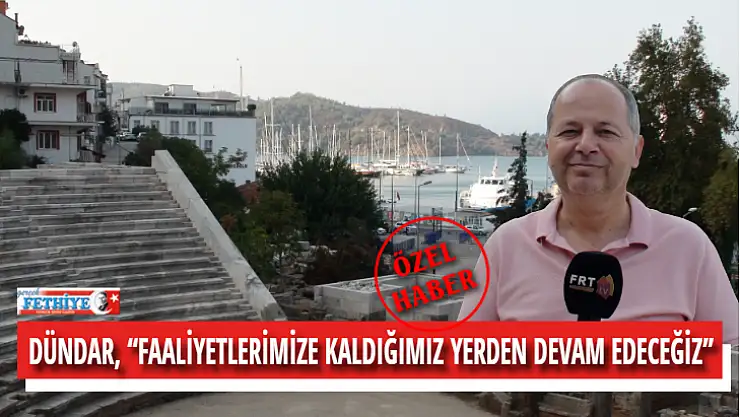 MÜDÜR DÜNDAR, 'KÜLTÜR SANAT FAALİYETLERİNE KALDIĞIMIZ YERDEN DEVAM EDECEĞİZ'
