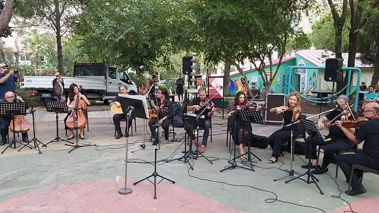 Muğla'da ormana saygı konseri