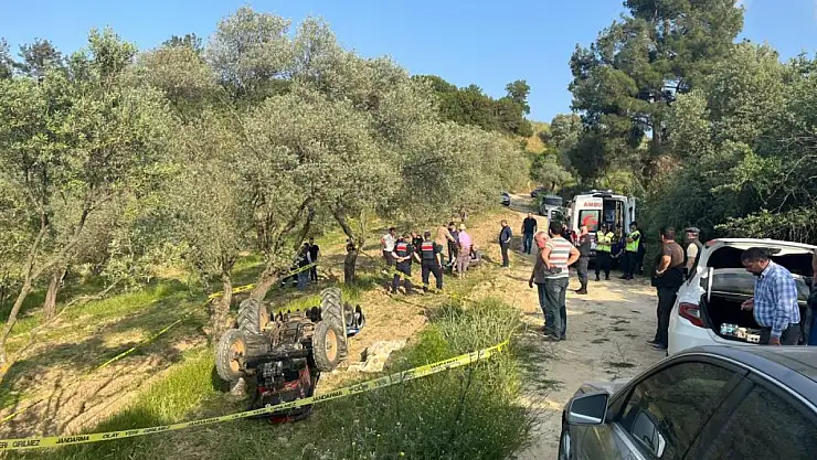 Muğla'da Traktör Kazası: bir kişi hayatını kaybetti