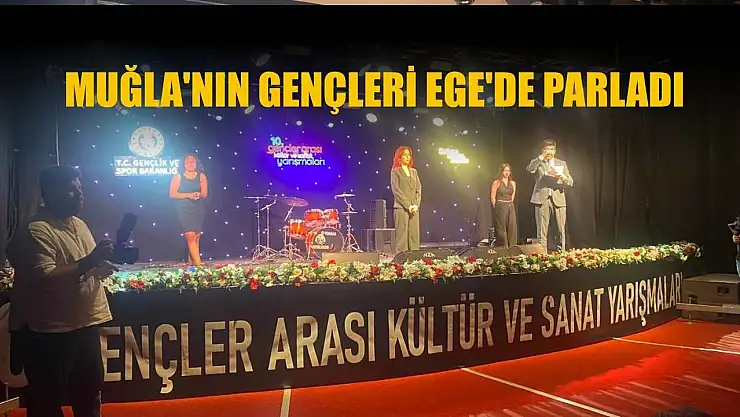 Muğla'nın gençleri Ege'de parladı