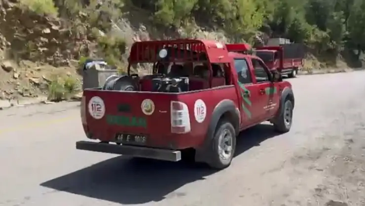Muğla Orman Bölge Müdürlüğü'nden anonslu yangın uyarısı