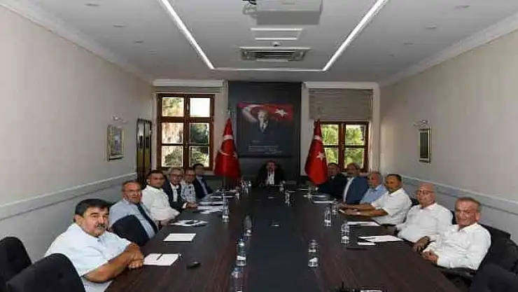 MUĞLA ZİRAAT ODALARI İL KOORDİNASYON KURULU TOPLANDI