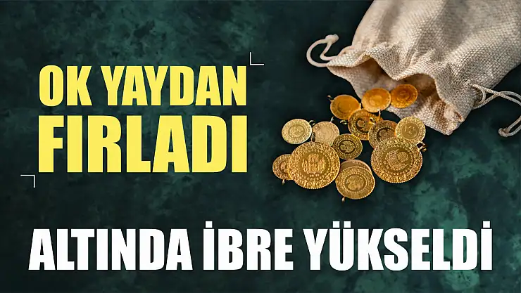 Ok yaydan fırladı, altında ibre yükseldi