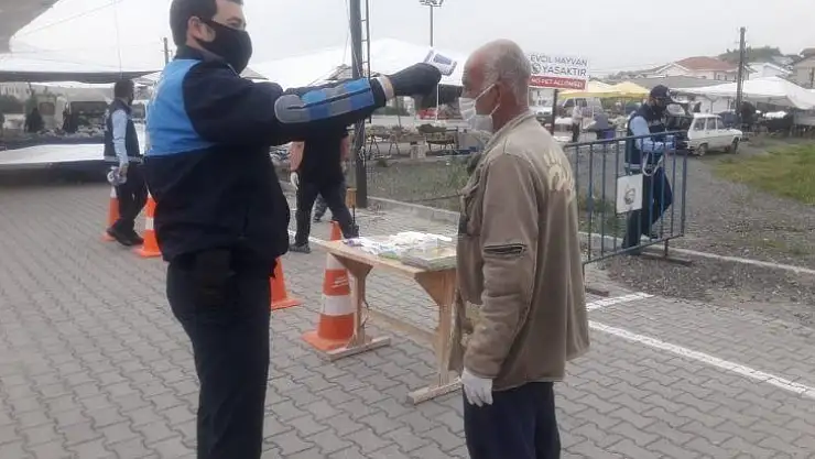 Ortaca'da alışveriş için güvenli ortam oluşturuldu