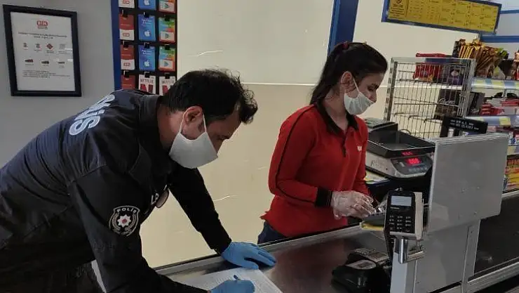 Ortaca'da market denetimi