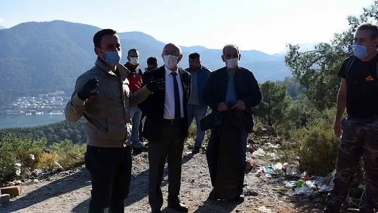 Oyuktepe'de temizlik yapıldı