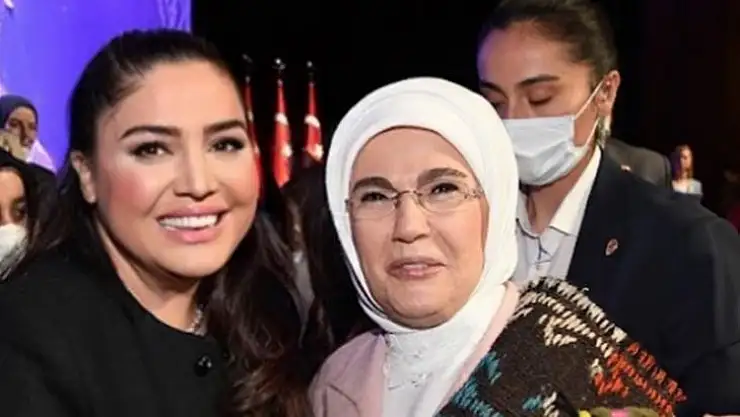 Özlem Balcı, Emine Erdoğan'ı ziyaret etti