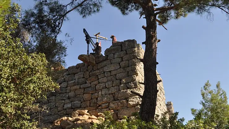 Pedasa Antik Kenti, restore ediliyor