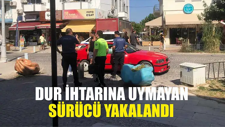 Polisin 'dur' ihtarından kaçmaya çalışan sürücü 188 promil alkollü çıktı