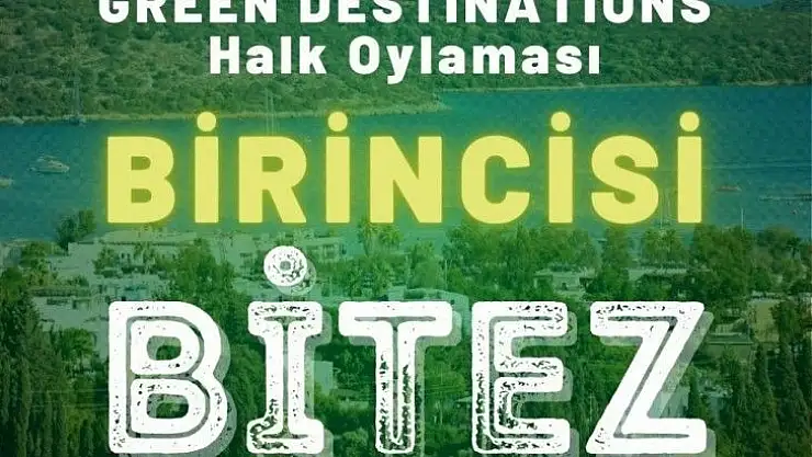 Reen Destinations halk oylamasında birincilik ödülü Bitez'in oldu