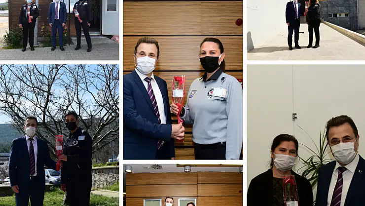 Rektör Çiçek, kadın çalışanların gününü kutladı