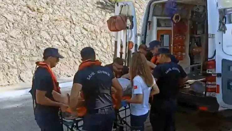 Sahil Güvenlikten Fethiye'de tıbbi tahliye