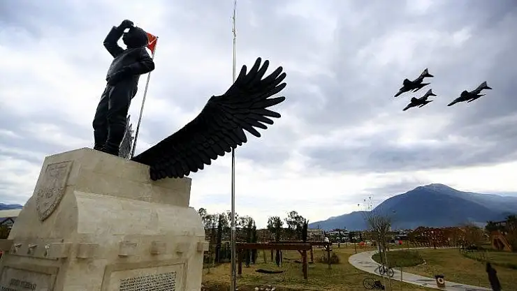 Şehit Fethi Bey ölümünün 106. yılında Fethiye'de anıldı