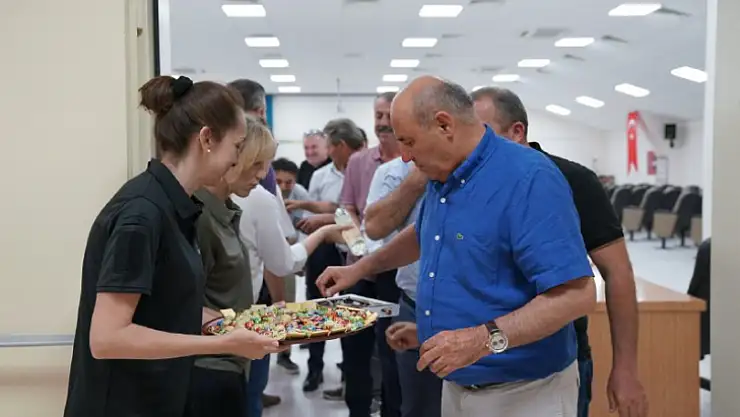 Seydikemer Belediyesi'nde bayramlaşma programı düzenlendi