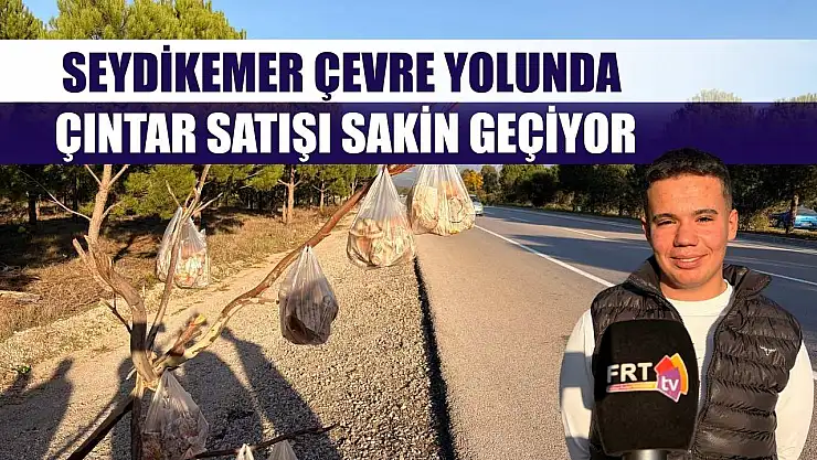 Seydikemer Çevre Yolunda Çıntar Satışı Sakin Geçiyor