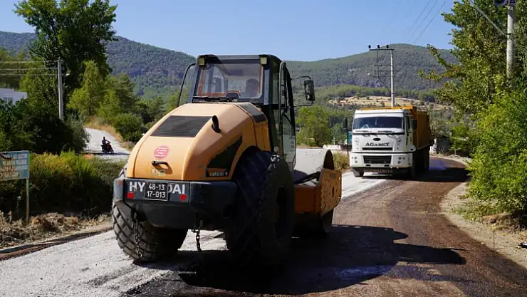 Seydikemer'de asfalt çalışmaları tamamlandı