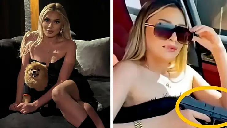 Silahlı fenomen gözaltına alındı!