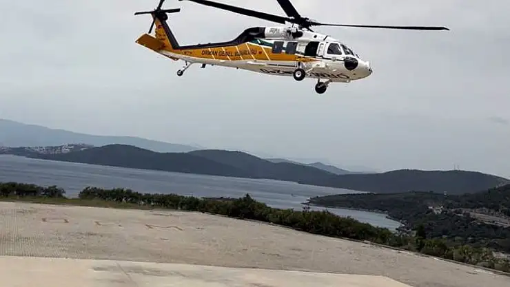 Skorsky T-70 gece ve gündüz ormanları koruyacak