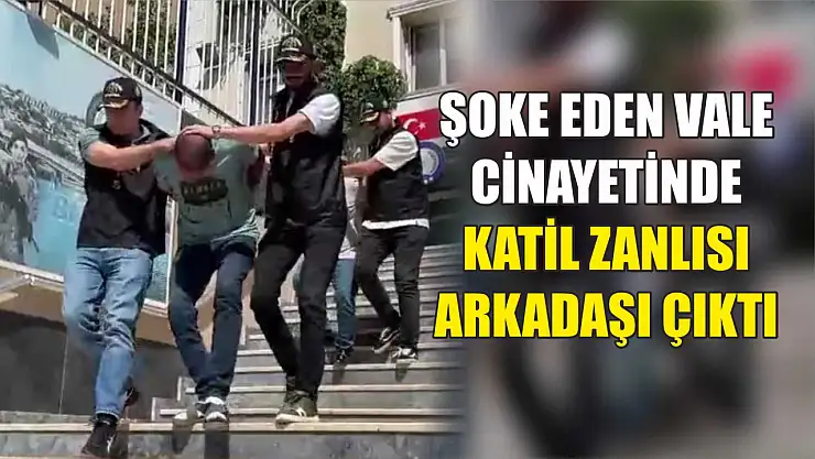 Şoke eden vale cinayetinde katil zanlısı arkadaşı çıktı
