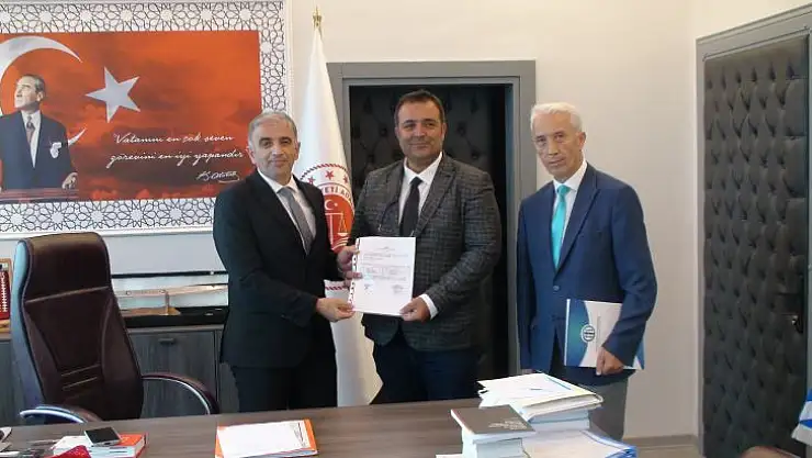 ŞUBE BAŞKANI TUGAY, MAZBATASINI ALDI