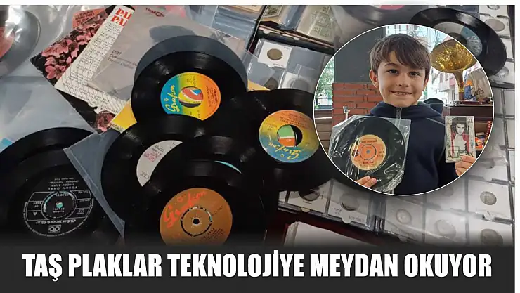 Taş plaklar teknolojiye meydan okuyor