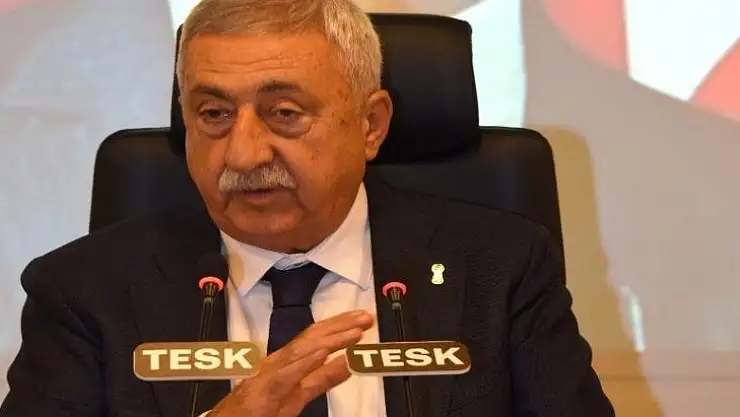 TESK Başkanı Palandöken: 'Gıda denetimlerinin artması sevindirici'