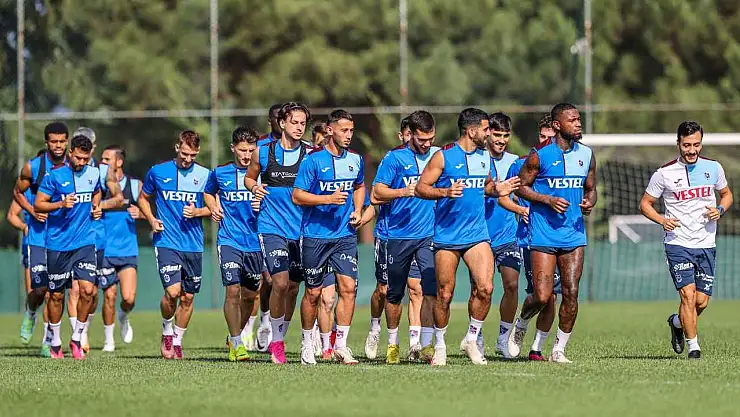 Trabzonspor'un Beşiktaş maçı kamp kadrosu belli oldu