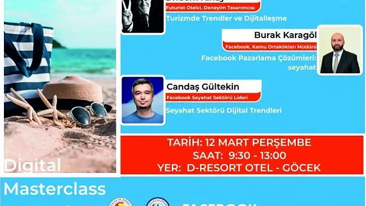 Turizmde Dijital Pazarlamayı Uzmanlar Anlatacak  