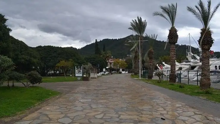 Turizmin cenneti Göcek'te sessizlik hakim