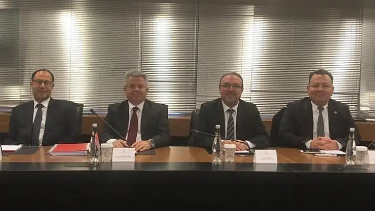 TÜROFED'in yeni yönetiminden Bakan Ersoy'a ziyaret