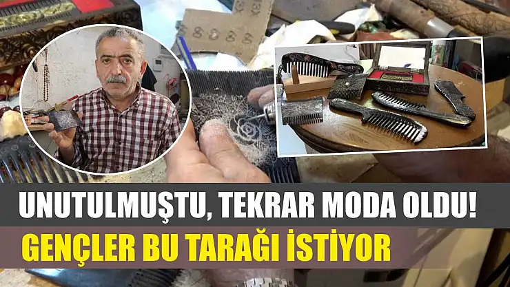 Unutulmuştu, tekrar moda oldu! Gençler bu tarağı istiyor