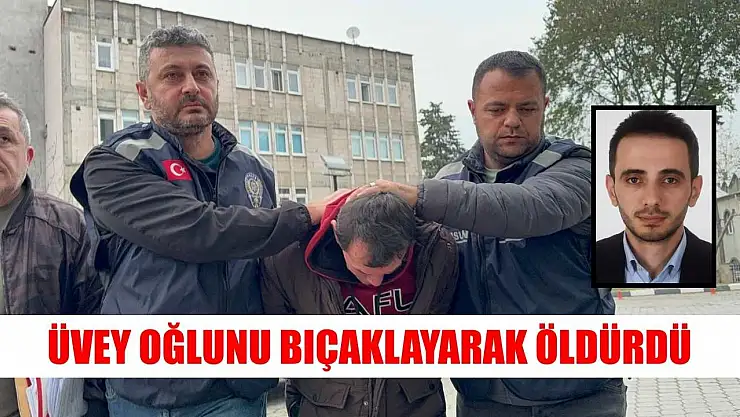 Üvey oğlunu bıçaklayarak öldürdü