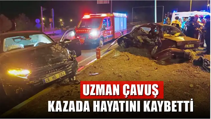 Uzman Çavuş Kazada Hayatını Kaybetti
