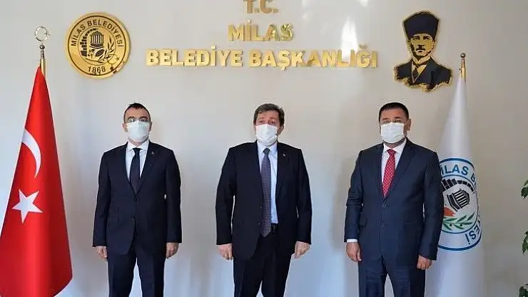 Vali Tavlı Başkan Tokat'ı ziyaret etti