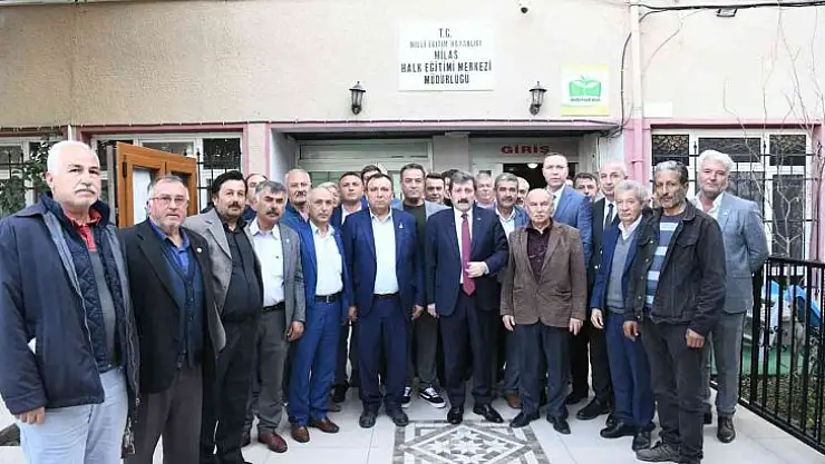 VALİ TAVLI MİLAS'IN MUHTARLARINI DİNLEDİ