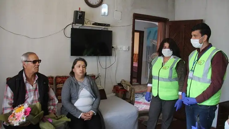 Vefa Destek Grubu görme engelli kadının isteği yerine getirildi