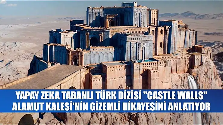 Yapay zeka tabanlı Türk dizisi 'Castle Walls', Alamut Kalesi'nin gizemli hikayesini anlatıyor